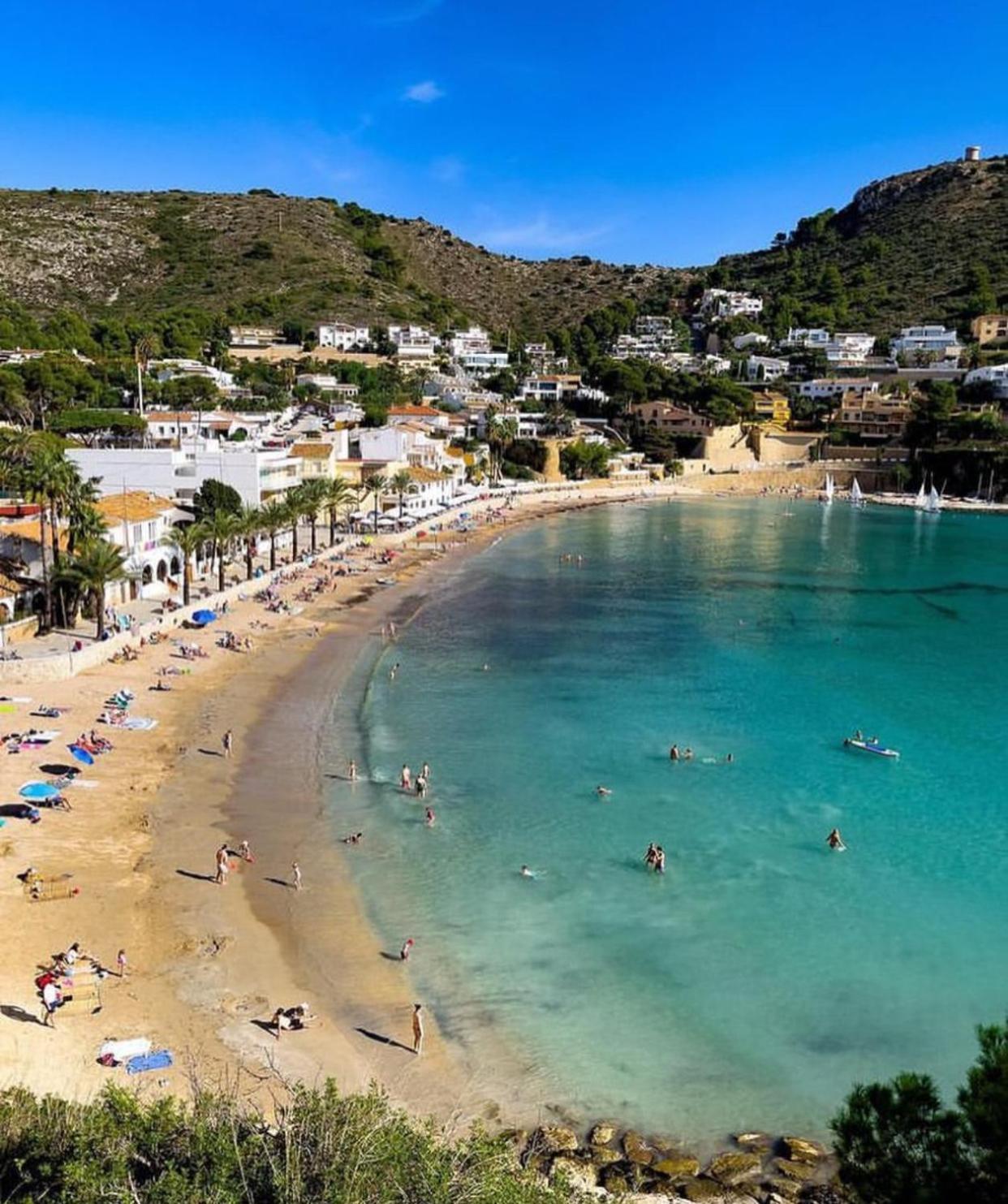 Ocean Apartment Moraira Exteriör bild